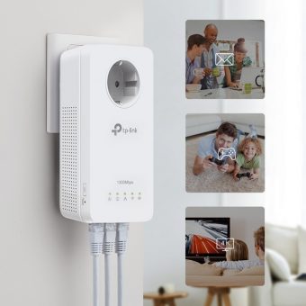 TP-Link AV1300 Gigabit Wi-Fi 5 Powerline Kit TL-WPA1300P kit - Image 4