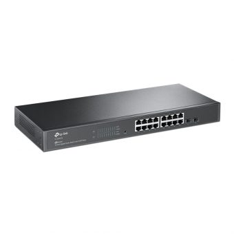 TP-Link JetStream 16-Port Gigabit + 2xSFP Rackmount Managed Switch TL-SG2218P V1 - Image 2