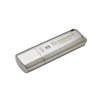 Kingston IronKey Locker+ 50 32GB USB-A 3.2 Secure Silver IKLP50/32GB - Image 2