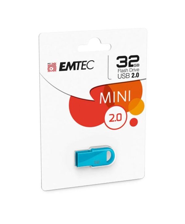 Emtec D250 mini 32GB USB-A 2.0 Blue ECMMD32GD252