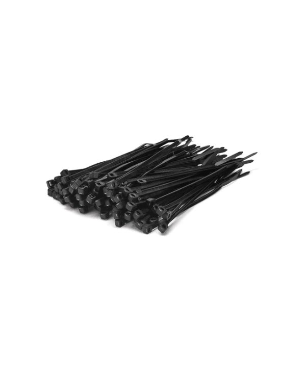 OEM Cable Ties 100 x 2.5mm Black 100 Pcs 21207