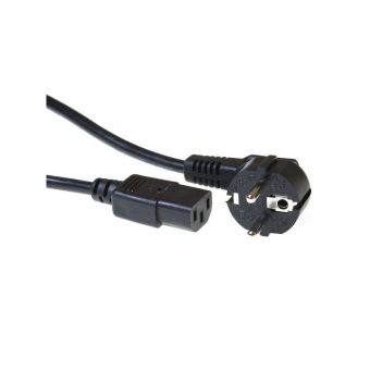 OEM Power Cable Schuko 2m Black S2309