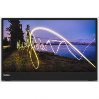 Lenovo ThinkVision M15 15.6" FHD IPS Portable Monitor Black 62CAUAT1WL