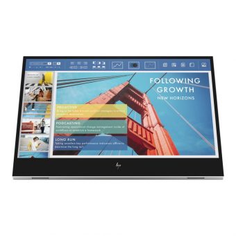 HP E14 14.0" FHD IPS Portable Monitor Natural Silver 1BO65AA#ABB