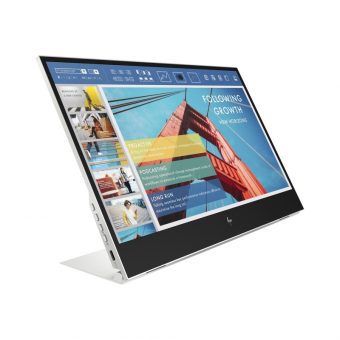 HP E14 14.0" FHD IPS Portable Monitor Natural Silver 1BO65AA#ABB - Image 2