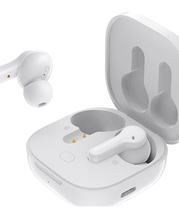 QCY T13 Touch Control 4 Microphones ANC Wireless Earphones White 6957141407899