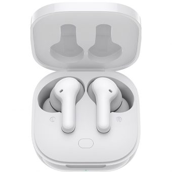 QCY T13 Touch Control 4 Microphones ANC Wireless Earphones White 6957141407899 - Image 2