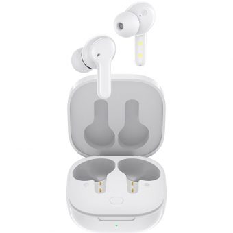 QCY T13 Touch Control 4 Microphones ANC Wireless Earphones White 6957141407899 - Image 3