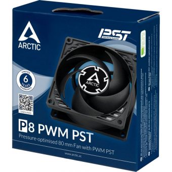Arctic P8 PWM PST Pressure-optimised 80mm Fan ACFAN00150A - Image 6