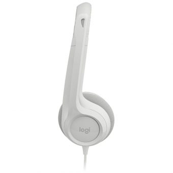 Logitech H390 Wired Headset White 981-001286 - Image 3