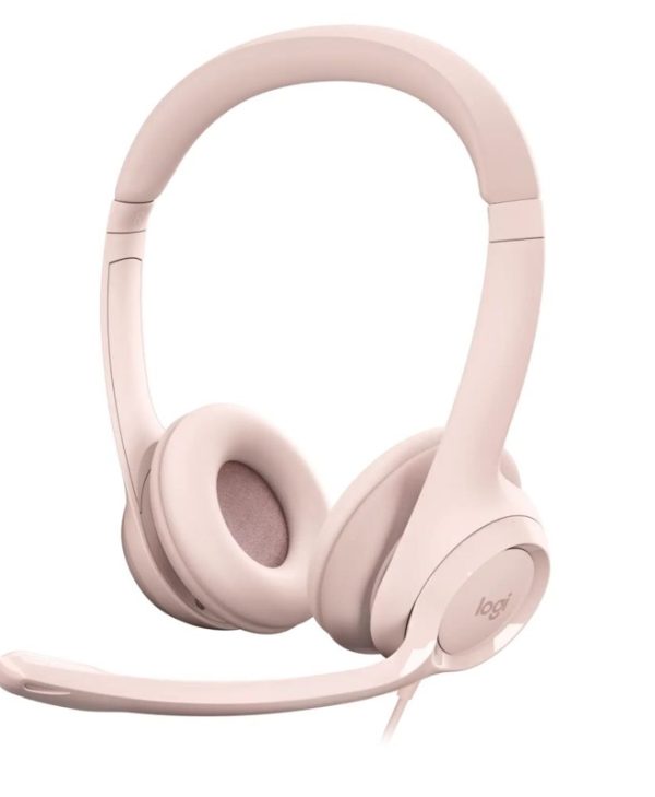Logitech H390 Wired Headset Rose 981-001281