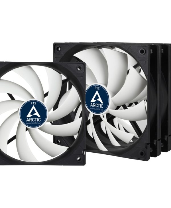 Arctic F12 3pin 12cm Fan Valuepack 5pcs Black ACFAN00248A