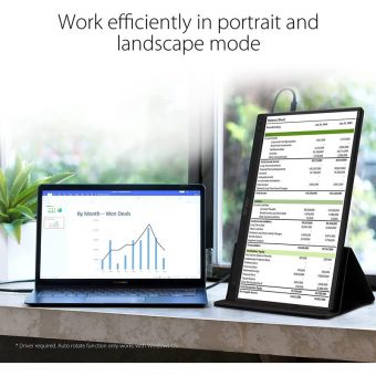 Asus ZenScreen MB166C 15.6" FHD IPS 6-bit Ultra-slim Portable Monitor Black 90LM07D3-B01170 - Image 9