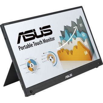 Asus ZenScreen MB16AHT 15.6" FHD IPS 6-bit Ultra-slim Touch Portable Monitor Black 90LM0890-B01170 - Image 2