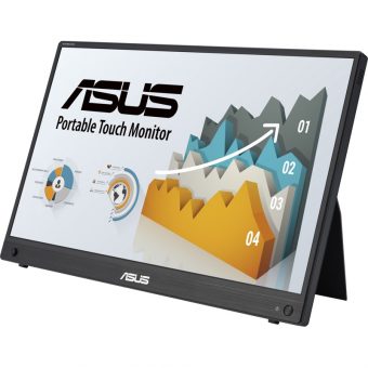 Asus ZenScreen MB16AHT 15.6" FHD IPS 6-bit Ultra-slim Touch Portable Monitor Black 90LM0890-B01170 - Image 3
