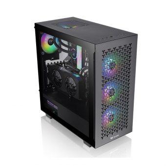 Thermaltake V350 TG ARGB Air Tempered Glass Mid Tower Black CA-1S3-00M1WN-03 - Image 2