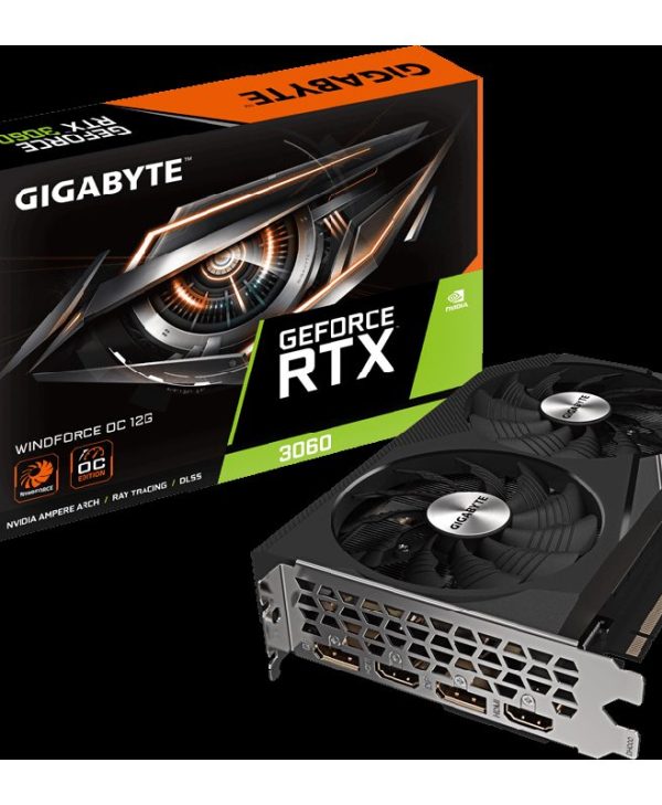 Gigabyte GeForce RTX 3060 Windforce OC (rev. 2.0) 12GB GDDR6 GV-N3060WF2OC-12GD 2.0