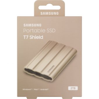 Samsung Portable SSD T7 Shield 2TB Beige MU-PE2T0K/EU - Image 6