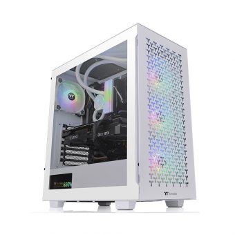 Thermaltake V350 TG ARGB Midi Tower Air Snow Edition White CA-1S3-00M6WN-03