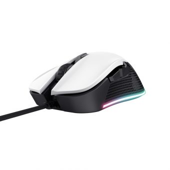 Trust GXT 922 Ybar Illuminated Gaming Mouse White 24730 - Image 3