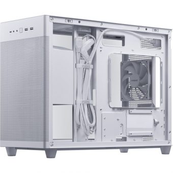 Asus Prime AP201 Mini Tower Tempered Glass White 90DC00G3-B39010 - Image 7
