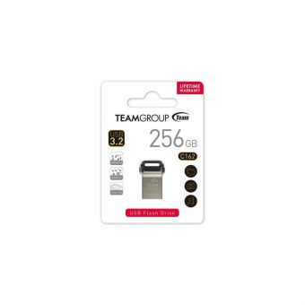 TeamGroup Fit Mini C162 256GB USB-A 3.2 Titan Grey TC1623256GB01 - Image 2