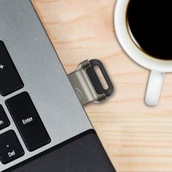 TeamGroup Fit Mini C162 256GB USB-A 3.2 Titan Grey TC1623256GB01 - Image 3