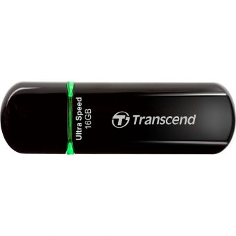 Transcend JetFlash 600 16GB USB-A 2.0 Black TS16GJF600