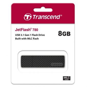 Transcend JetFlash 780 8GB USB-A 3.1 Black TS8GJF780 - Image 2