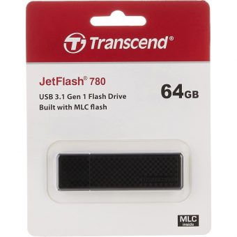 Transcend JetFlash 780 64GB USB-A 3.1 Black TS64GJF780 - Image 2
