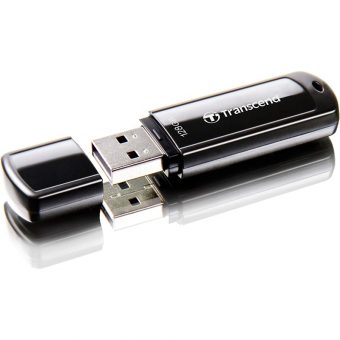 Transcend JetFlash 700 128GB USB-A 3.1 Black TS128GJF700