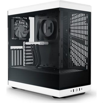 Hyte Y40 Midi Tower Tempered Glass White/Black CS-HYTE-Y40-BW
