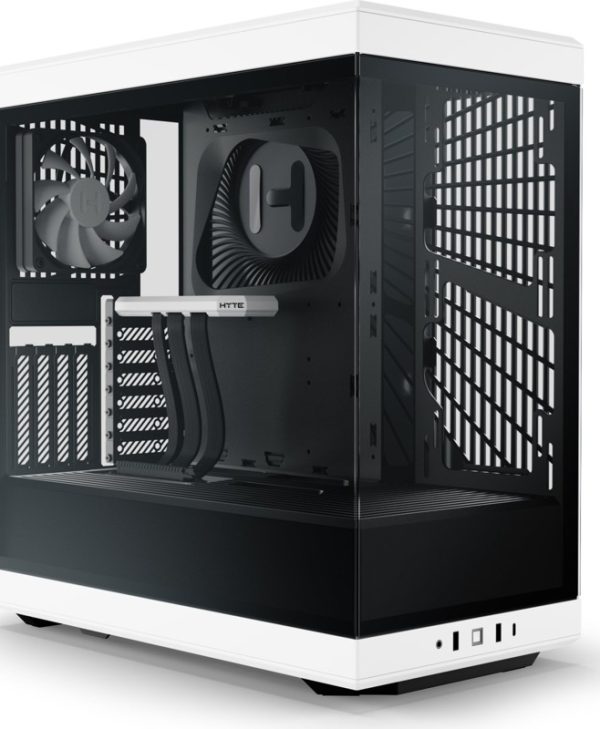 Hyte Y40 Midi Tower Tempered Glass White/Black CS-HYTE-Y40-BW