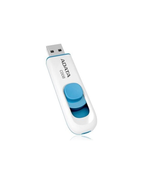 Adata C008 16GB USB-A 2.0 White AC008-16G-RWE