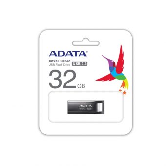 Adata UR340 32GB USB-A 3.2 Black AROY-UR340-32GBK - Image 2