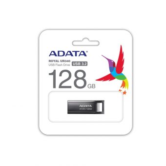 Adata UR340 128GB USB-A 3.2 Black AROY-UR340-128GBK - Image 2
