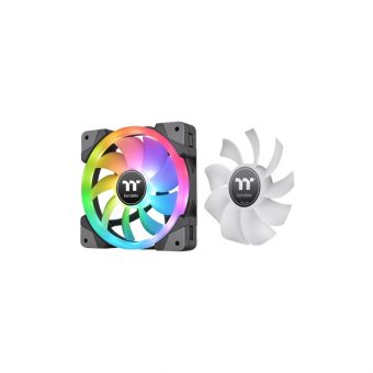Thermaltake SWAFAN EX12 RGB 12cm Case Fan Black 3-Pack CL-F143-PL12SW-A - Image 3