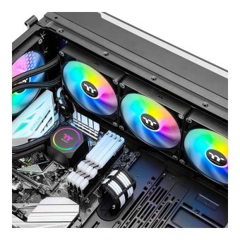 Thermaltake TH420 ARGB Sync AIO Liquid Cooler Black Edition CL-W367-PL14SW-A - Image 4