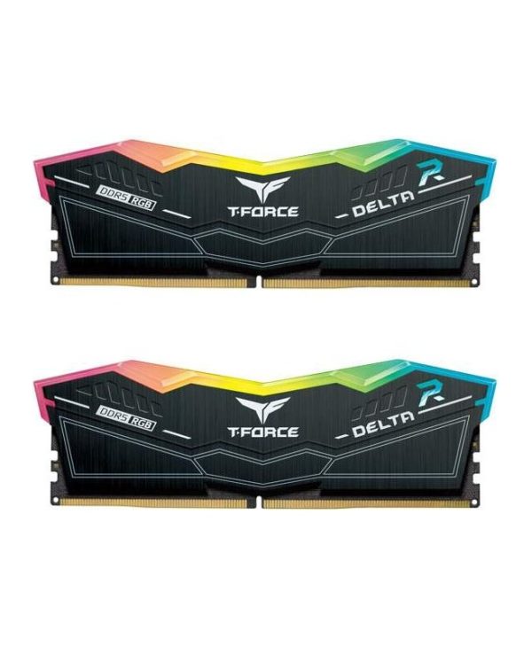 TeamGroup T-Force Delta RGB 32GB (2 x 16GB) 6000MHz CL30 DDR5 Black FF3D532G6000HC30DC01