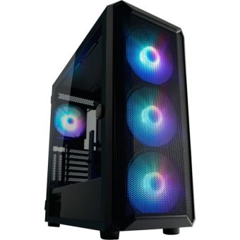 LC-Power 804B Obsession X RGB Midi Tower Tempered Glass Black LC-804B-ON