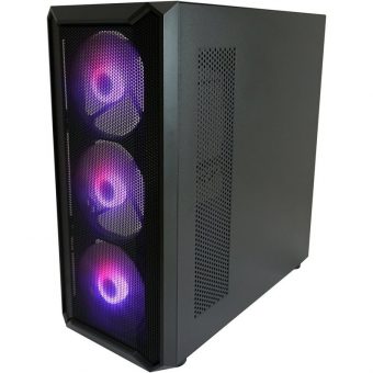 LC-Power 804B Obsession X RGB Midi Tower Tempered Glass Black LC-804B-ON - Image 2
