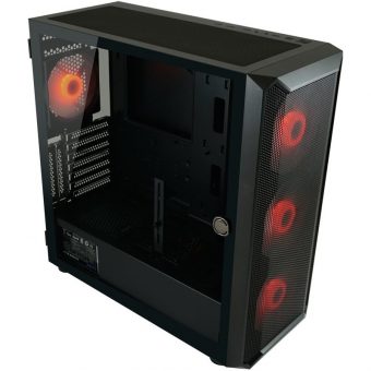 LC-Power 804B Obsession X RGB Midi Tower Tempered Glass Black LC-804B-ON - Image 3