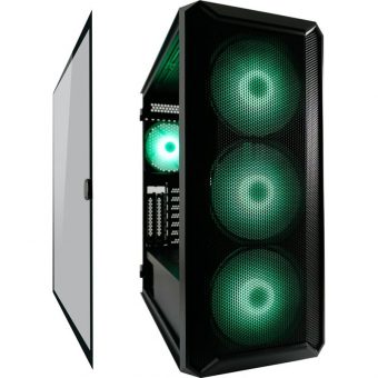 LC-Power 804B Obsession X RGB Midi Tower Tempered Glass Black LC-804B-ON - Image 16