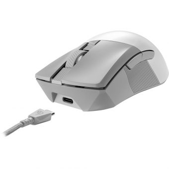 Asus ROG Gladius III Wireless Aimpoint Gaming Mouse White 90MP02Y0-BMUA10 - Image 2