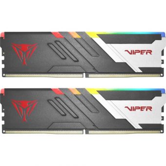Patriot Viper Venom RGB 64GB (2 x 32GB) 5600MHz CL40 DDR5 Black EXPO PVVR564G560C40K