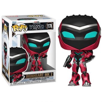 Funko Pop! Marvel: Black Panther Wakanda Forever - Iron Heart MK 2 #1176 Bobble-Head 889698667173