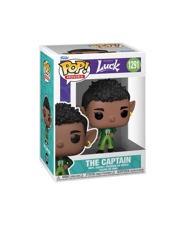 Funko Pop! Movies: Luck - The Captain #1291 Vinyl Figure 889698678650