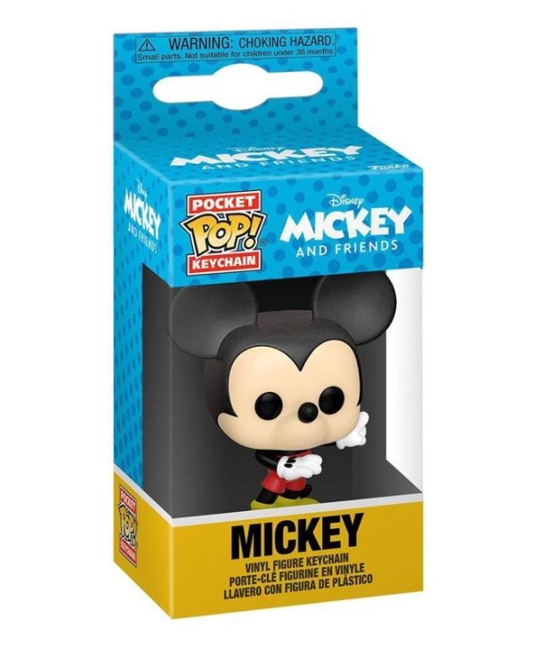 Funko Pocket Pop! Disney: Mickey and Friends - Mickey Vinyl Figure Keychain 889698596299