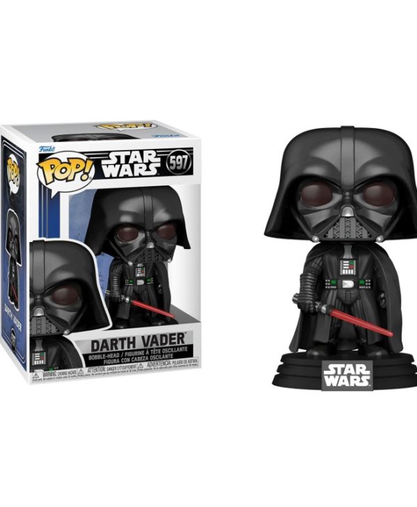 Funko Pop! Disney Star Wars - Darth Vader #597 Bobble-Head Vinyl Figure 889698675345