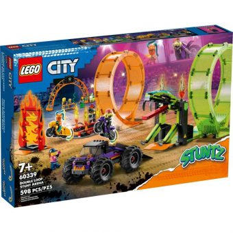 Lego City Stuntz:  Double Loop Stunt Arena 60339